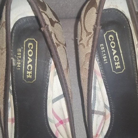 Coach Sweetie Wedges - Picture 9 of 9